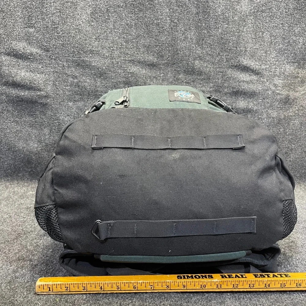 Eagle Creek Travel Gear‎ Vintage Large Green Cordura convertible Travel Backpack